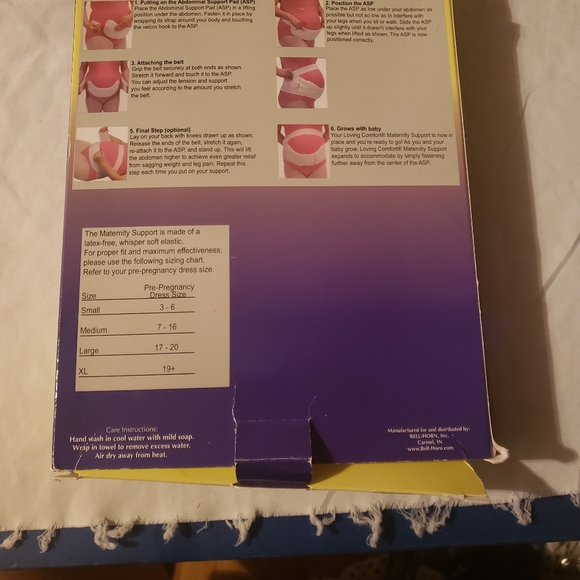 Bell Horn Maternity Support Belt M - Picture 5 of 5